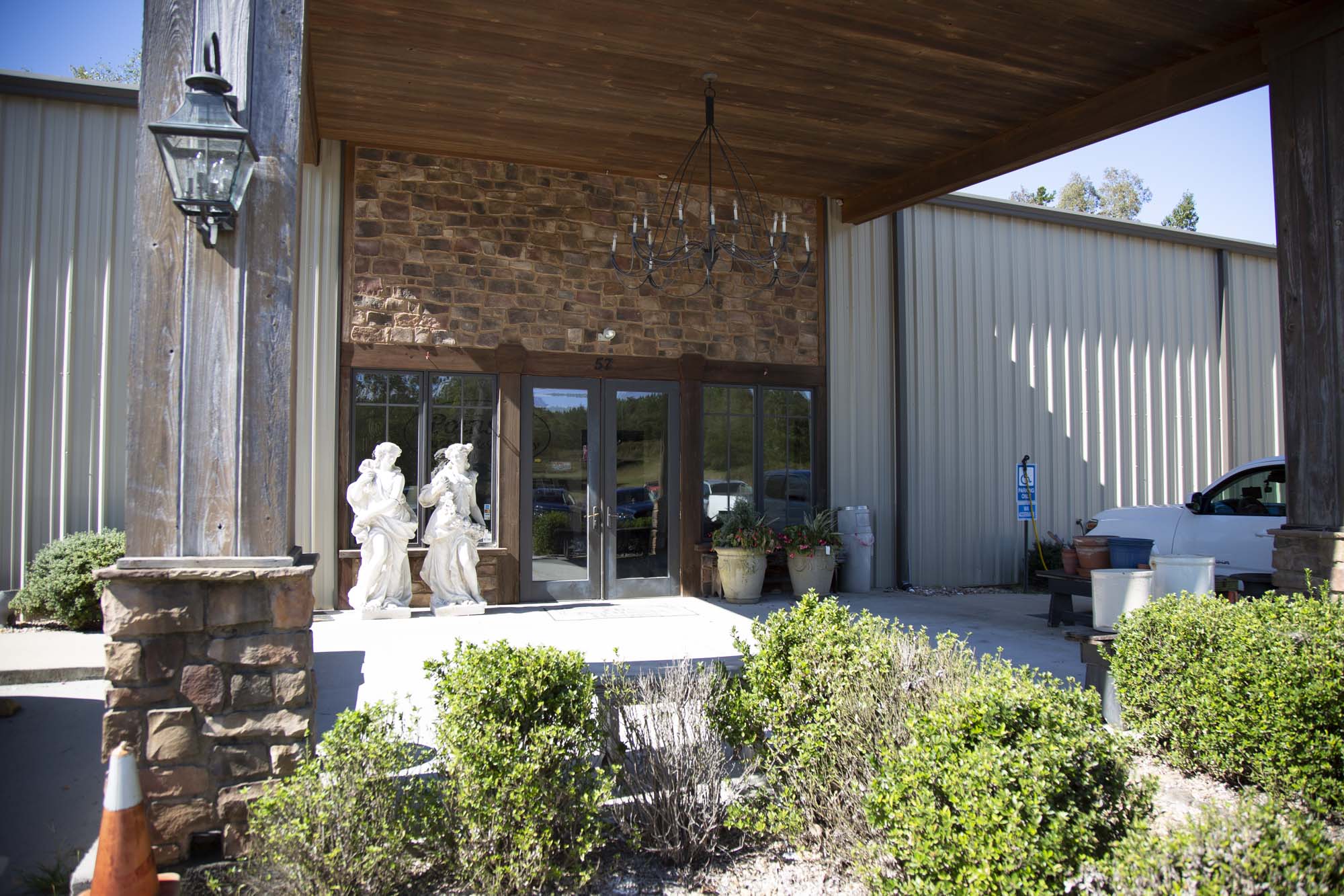 Poinsett Armory Entrance